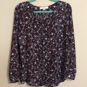 LOFT Button down blouse